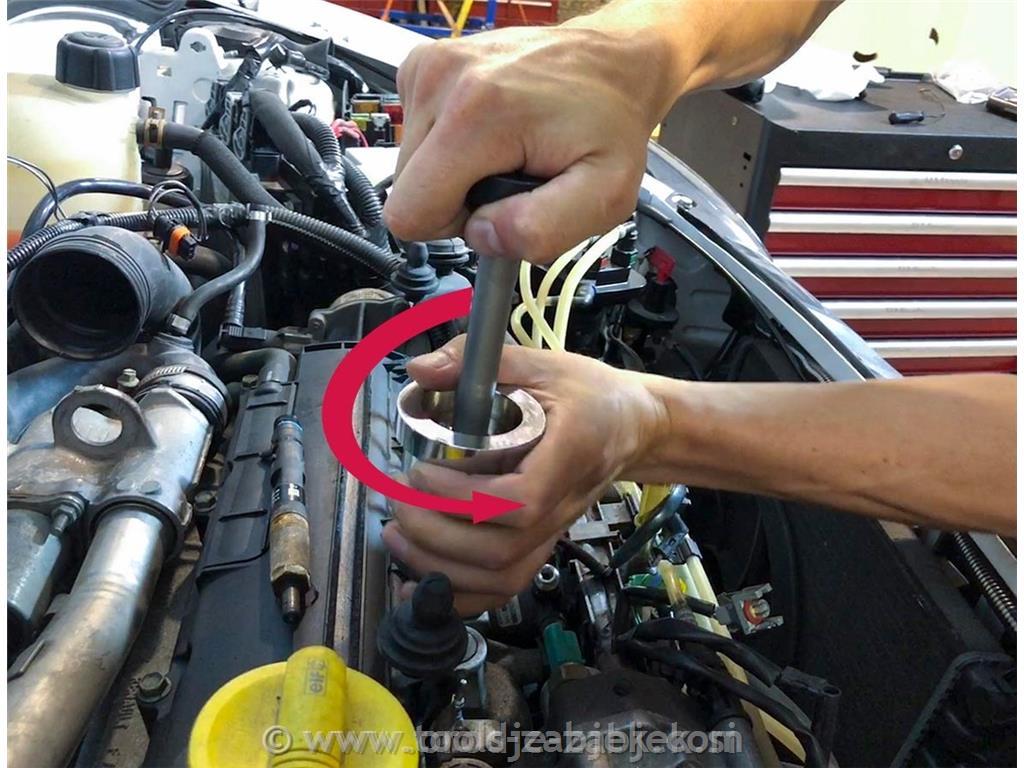 Set for diesel injector washer HUBITOOLS