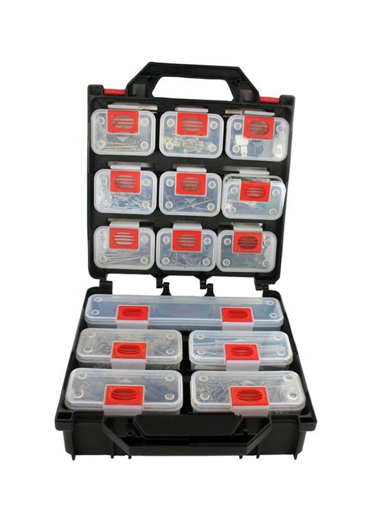 Tool sorting case with transparent drawers HUBITOOLS