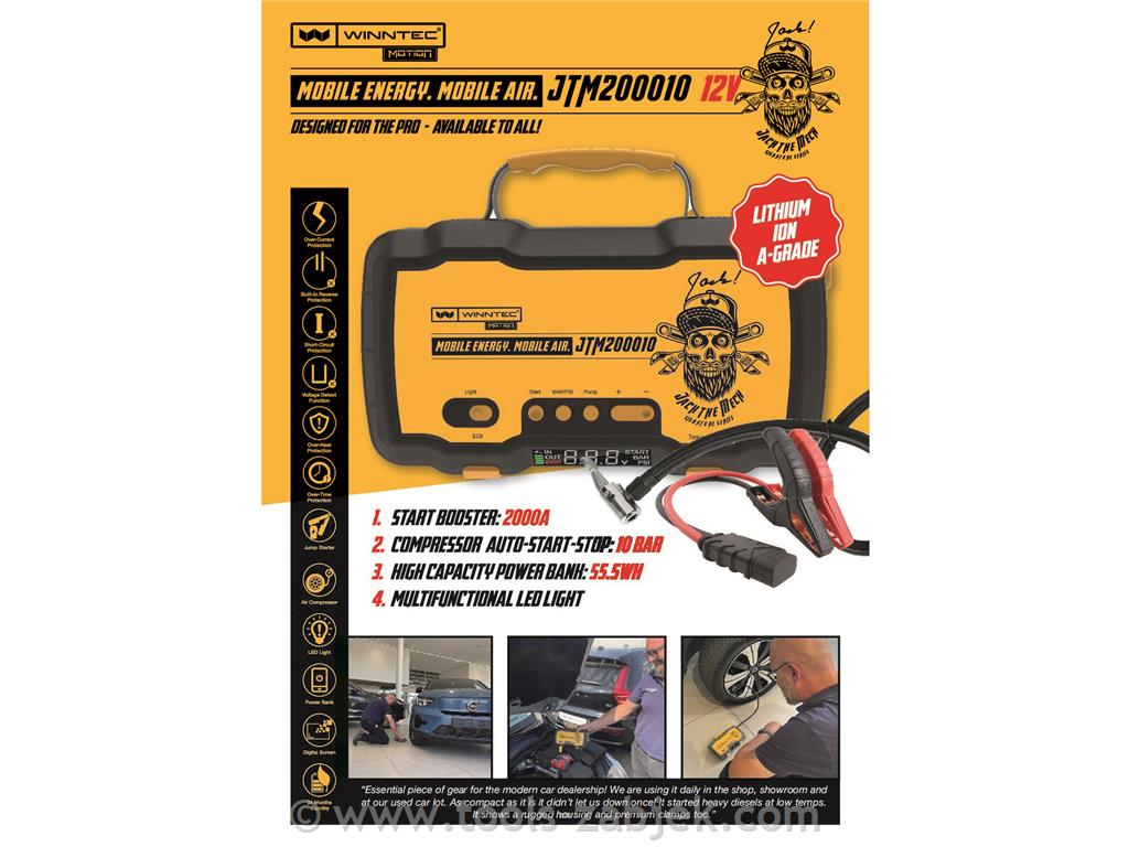 Booster with compressor 2000A WINNTEC