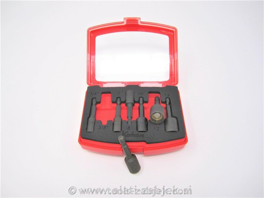 Set of sockets with magnet 7, 8, 10, 12,13 mm KOKEN