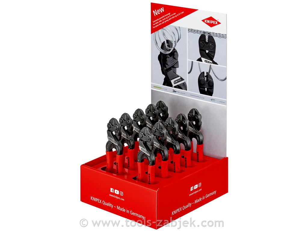 Counter display with cutting pliers CoBolt 71 01 160 KNIPEX