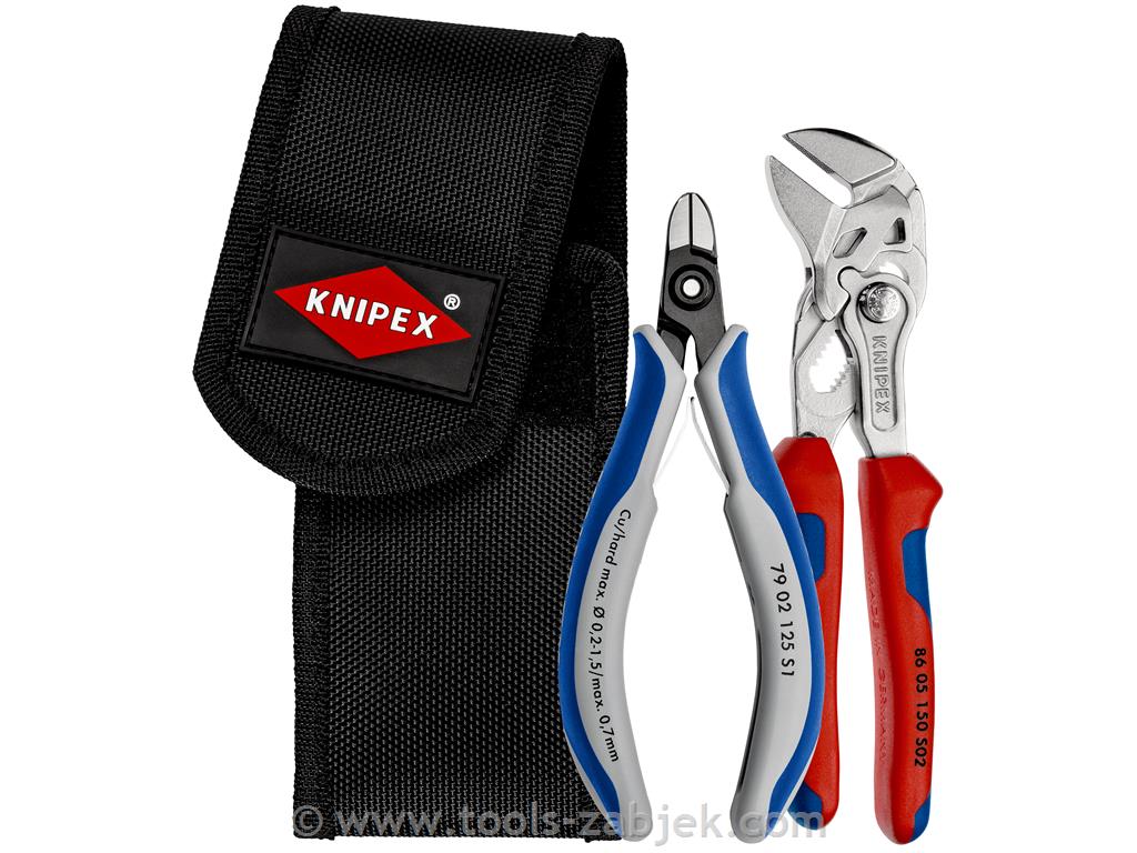 Cable tie cutting pliers set 00 19 72 V01 KNIPEX