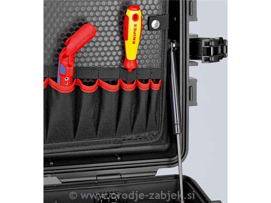 Waterproof tool case suitable for aviators 00 21 37 LE KNIPEX