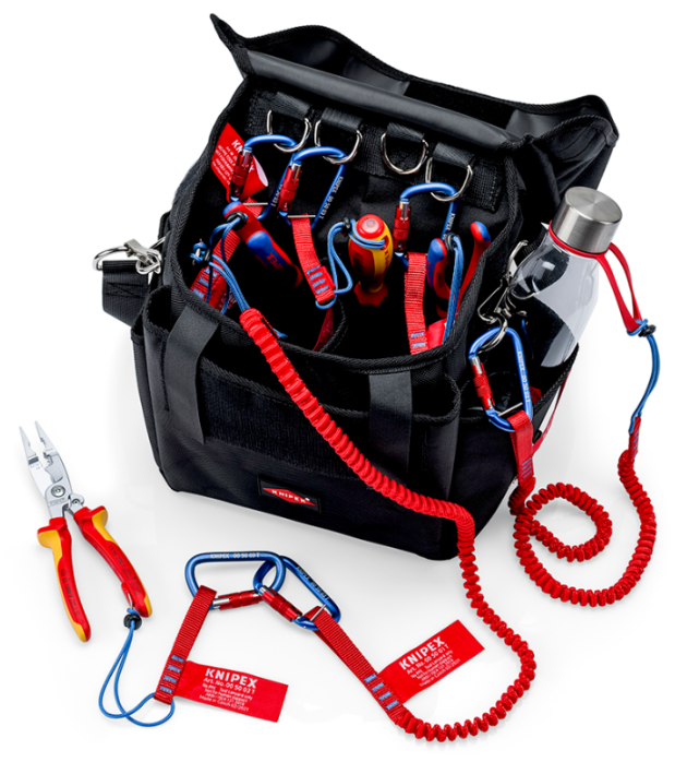 Tool bag for working at heights, empty KNIPEX