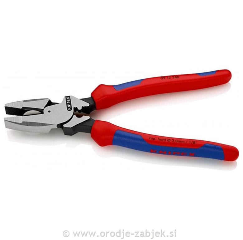 Combination pliers, polished 09 12 240 KNIPEX