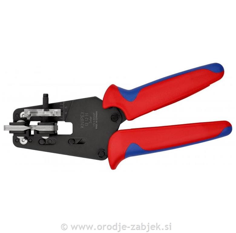 Pliers for solar cables KNIPEX
