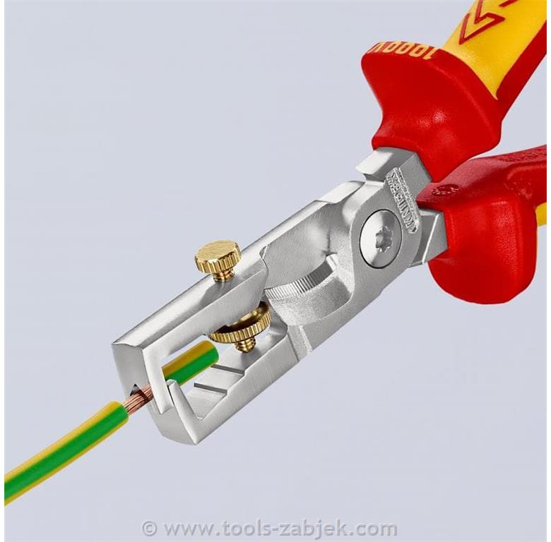 Insulation stripper with wire shears 1366 180 KNIPEX
