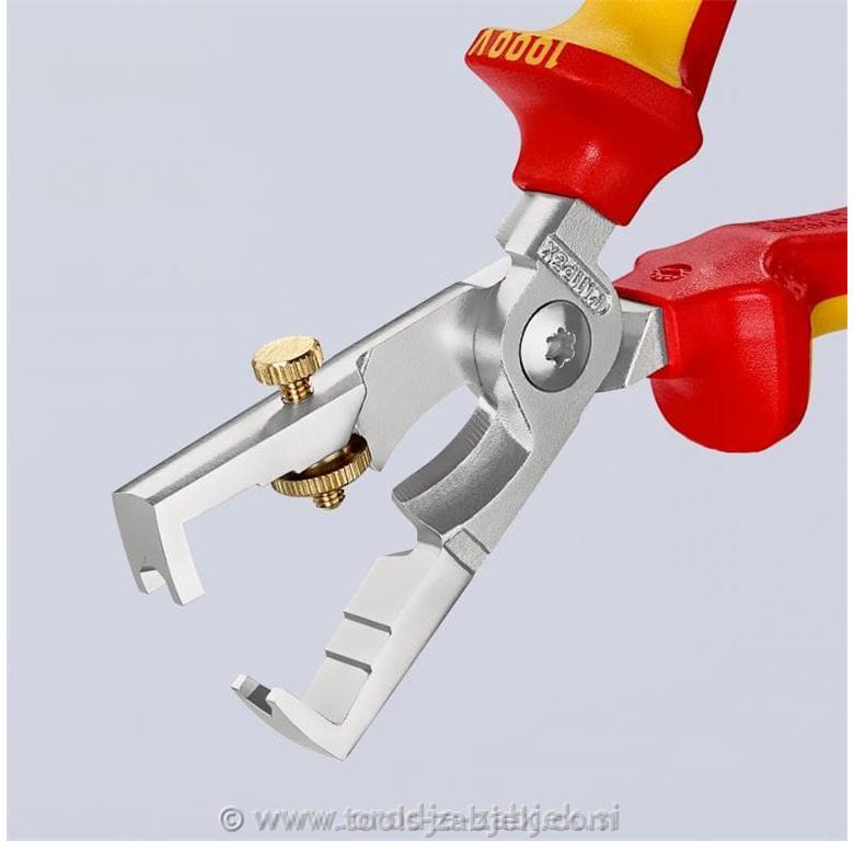 Insulation stripper with wire shears 1366 180 KNIPEX