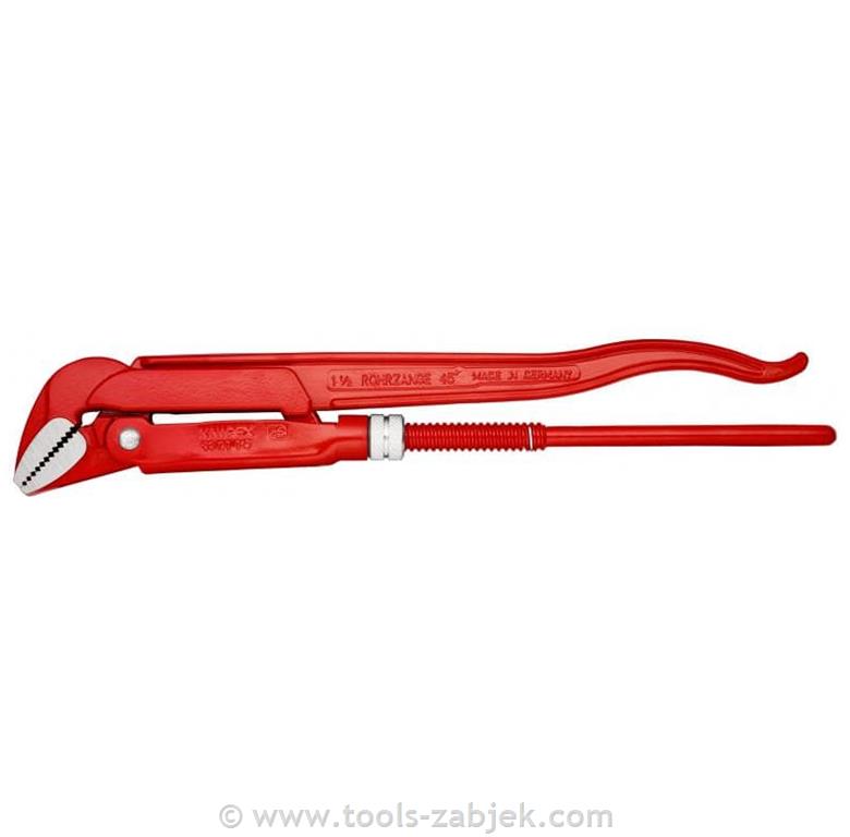 Pipe wrench 45° KNIPEX