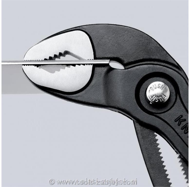 Knipex water pump pliers with multi-component grips KNIPEX