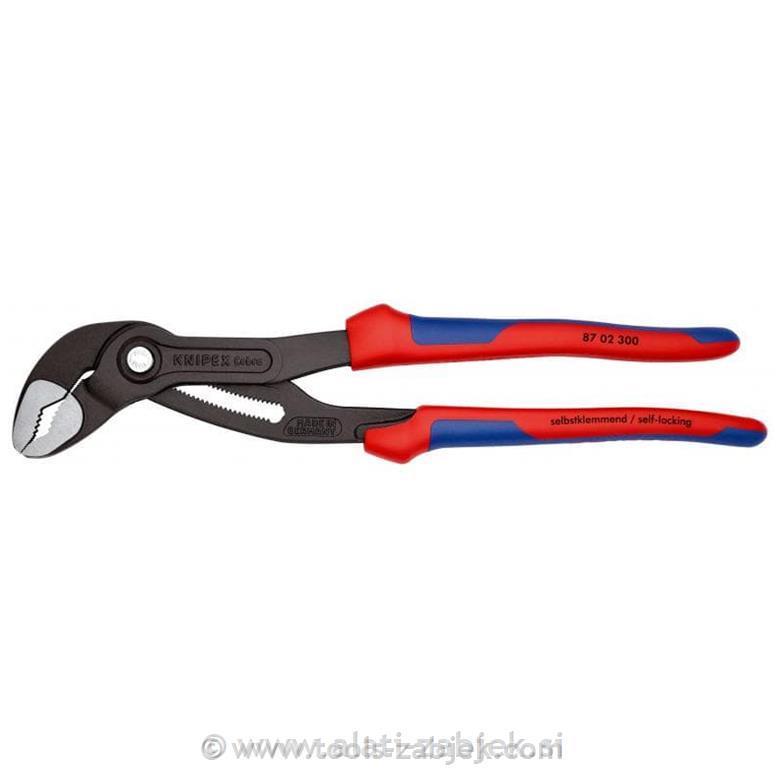 Knipex water pump pliers with multi-component grips KNIPEX