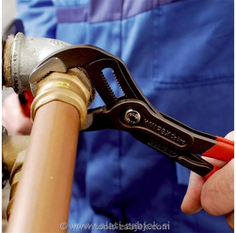 Knipex water pump pliers with multi-component grips KNIPEX