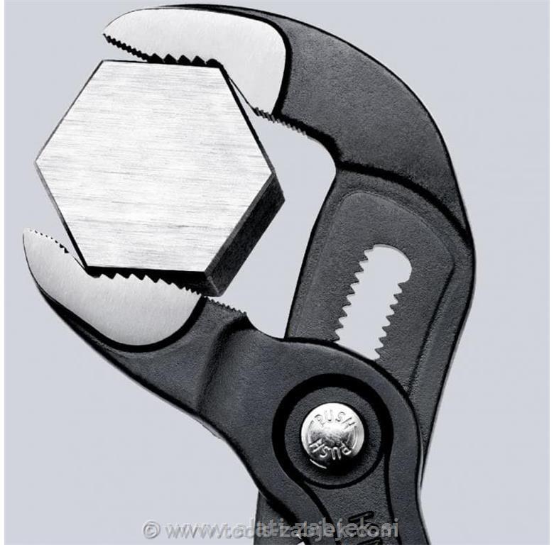 Knipex water pump pliers with multi-component grips KNIPEX