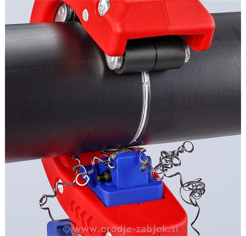 Plastic pipe cutter DP50 90 23 01 BK KNIPEX