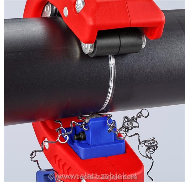 Plastic pipe cutter DP50 90 23 01 BK KNIPEX