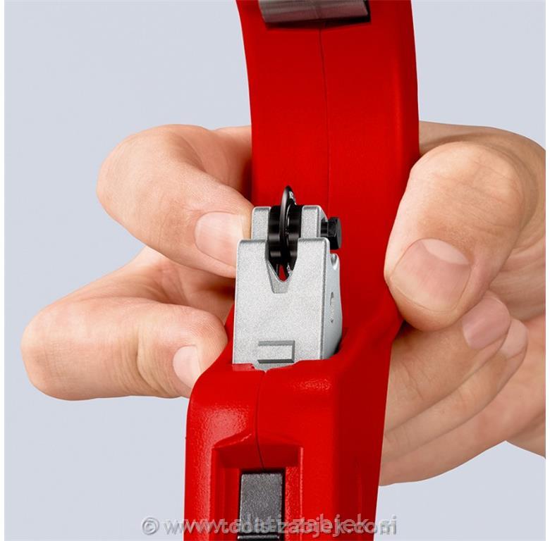 Pipe cutter TubiX® XL 90 31 03 BK KNIPEX