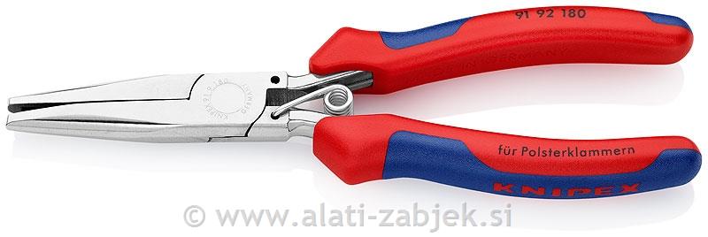 Pliers for upholstery 91 92 180 KNIPEX
