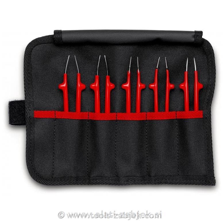 5-piece insulated universal tweezers set92 00 04 KNIPEX