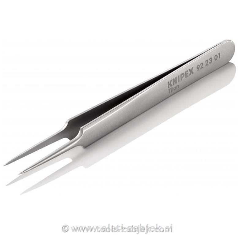 Titanium gripping tweezers 92 23 01 KNIPEX