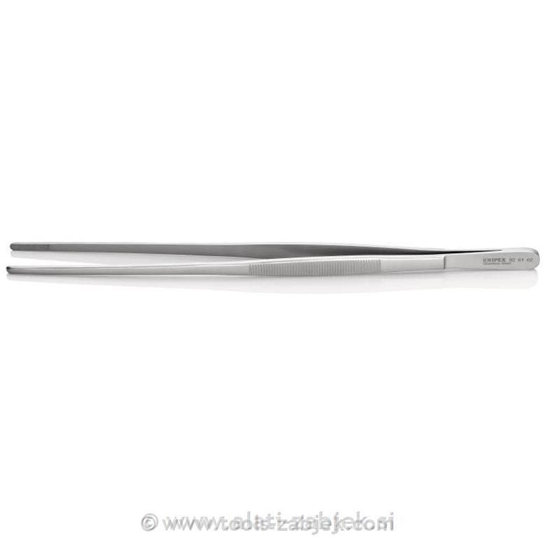 Long gripping tweezers, stainless steel KNIPEX