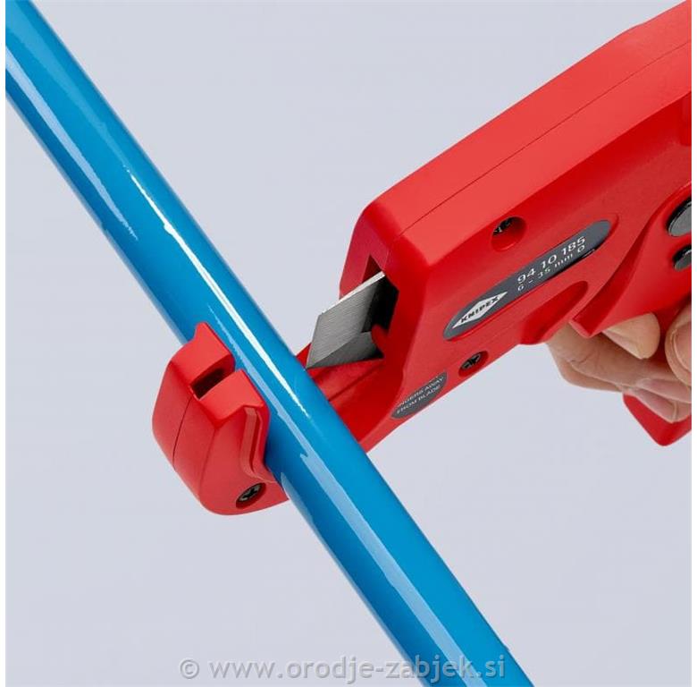 Adjustable pliers for plastic pipes 94 10 185 KNIPEX