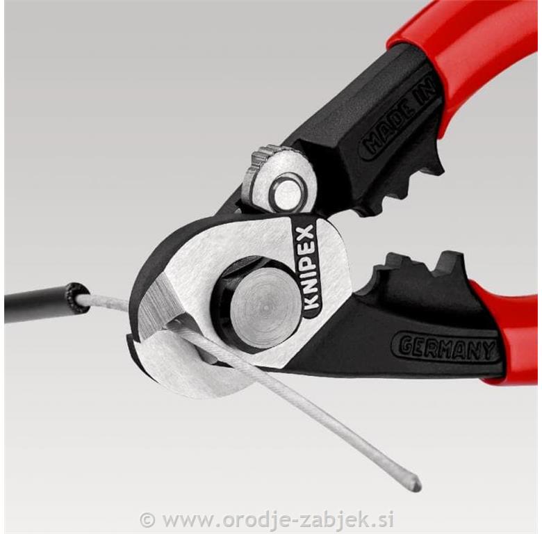 Wire rope cutter KNIPEX