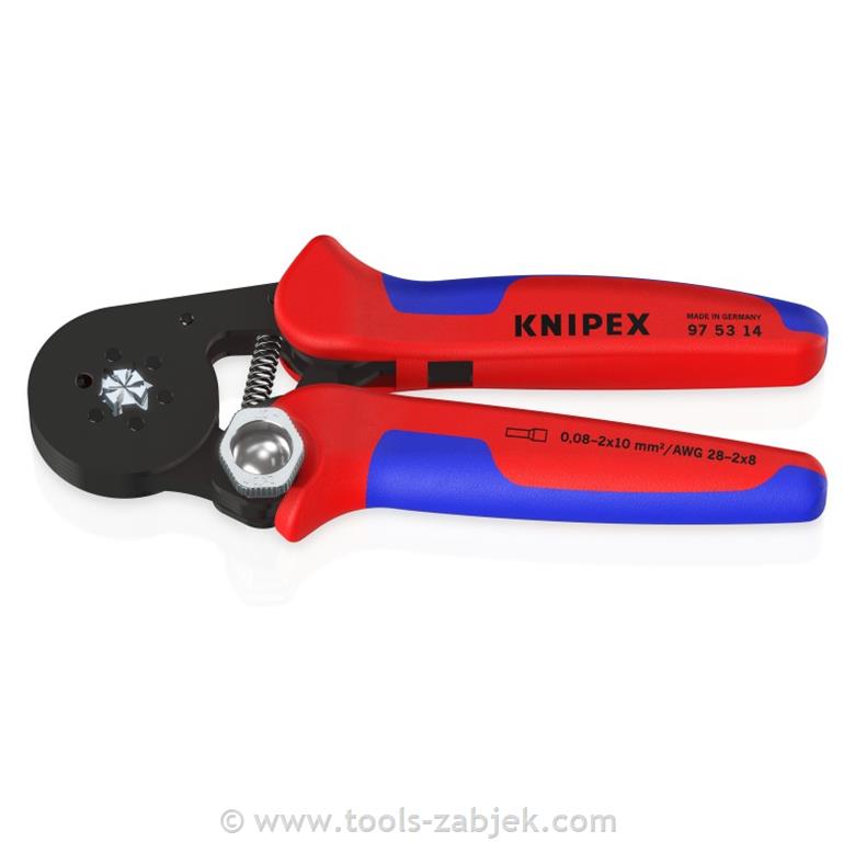 Crimping pliers for wire ferrules 97 5314 KNIPEX