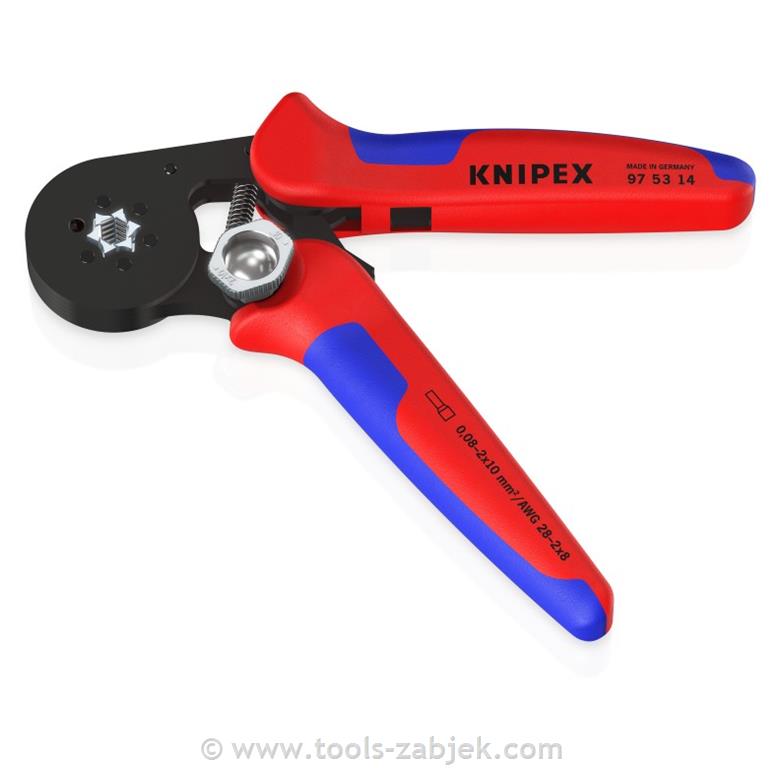Crimping pliers for wire ferrules 97 5314 KNIPEX
