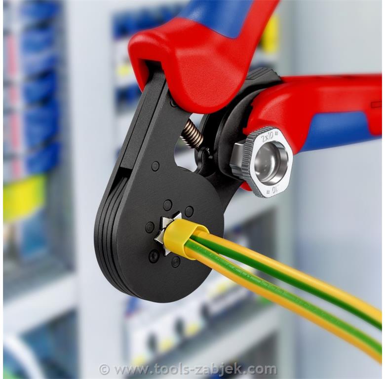 Crimping pliers for wire ferrules 97 5314 KNIPEX