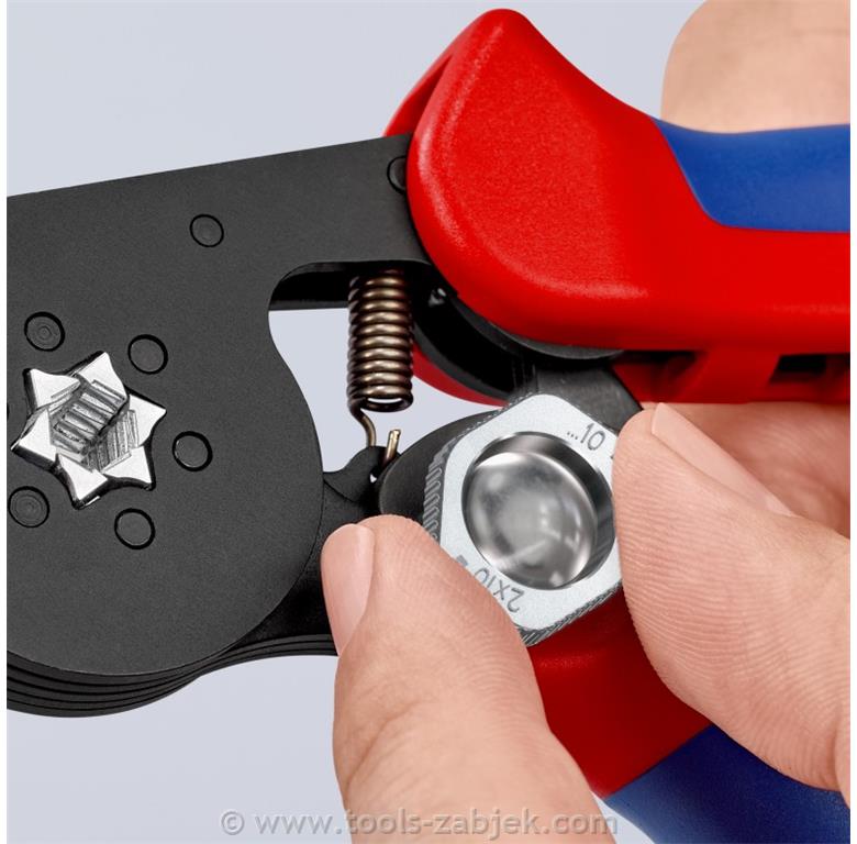 Crimping pliers for wire ferrules 97 5314 KNIPEX