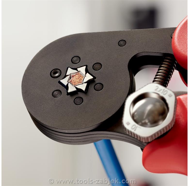 Crimping pliers for wire ferrules 97 5314 KNIPEX