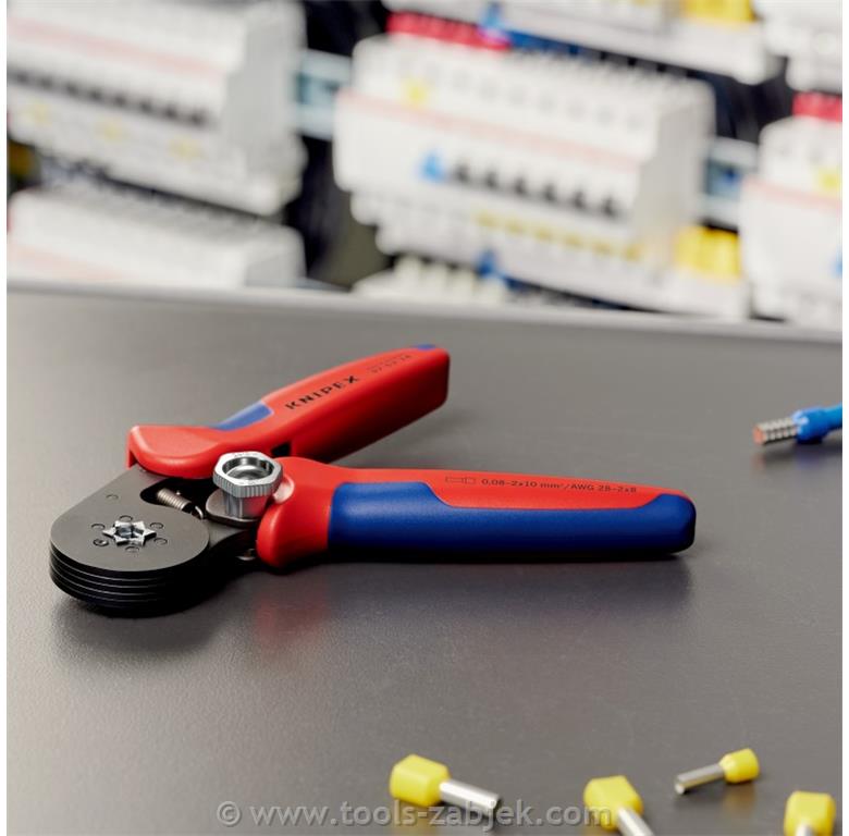 Crimping pliers for wire ferrules 97 5314 KNIPEX
