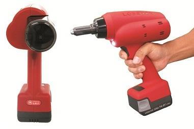 Cordless riveter 14,4V/1,5Ah Lobster 