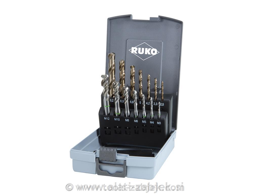 Strojni navojni svedri M3-M12 DIN 371/376 RUKO
