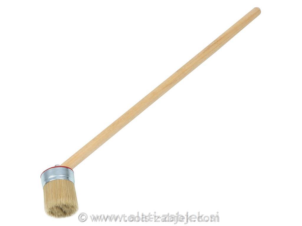 Long assembly brush for paste - 600 mm RED LINE