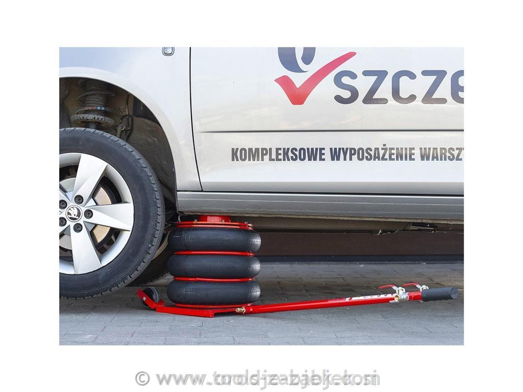 Pneumatic jack 4,5T RED LINE