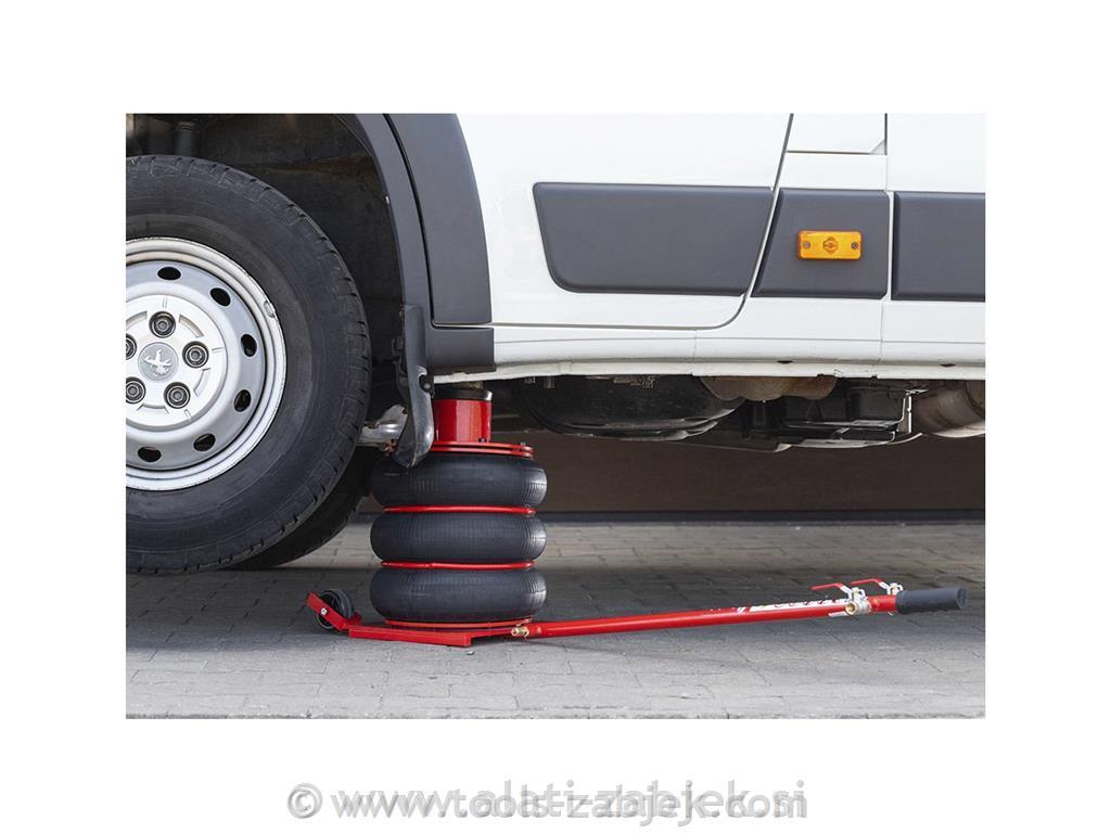 Pneumatic jack 4,5T RED LINE