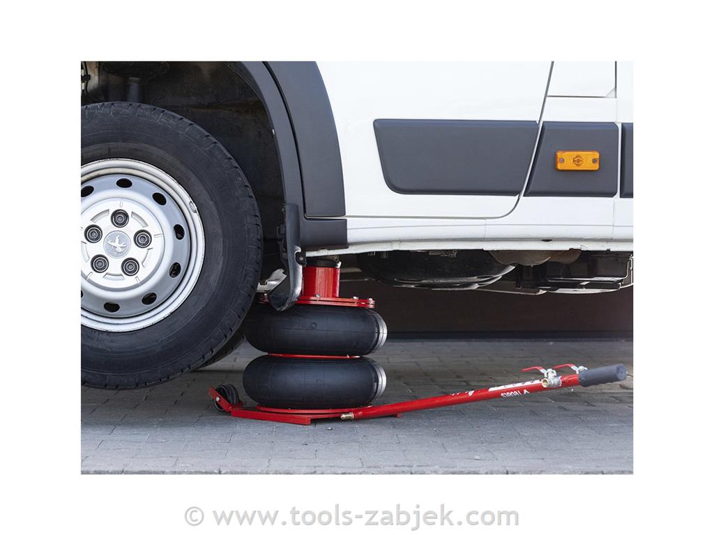 Pneumatic jack 8T RED LINE