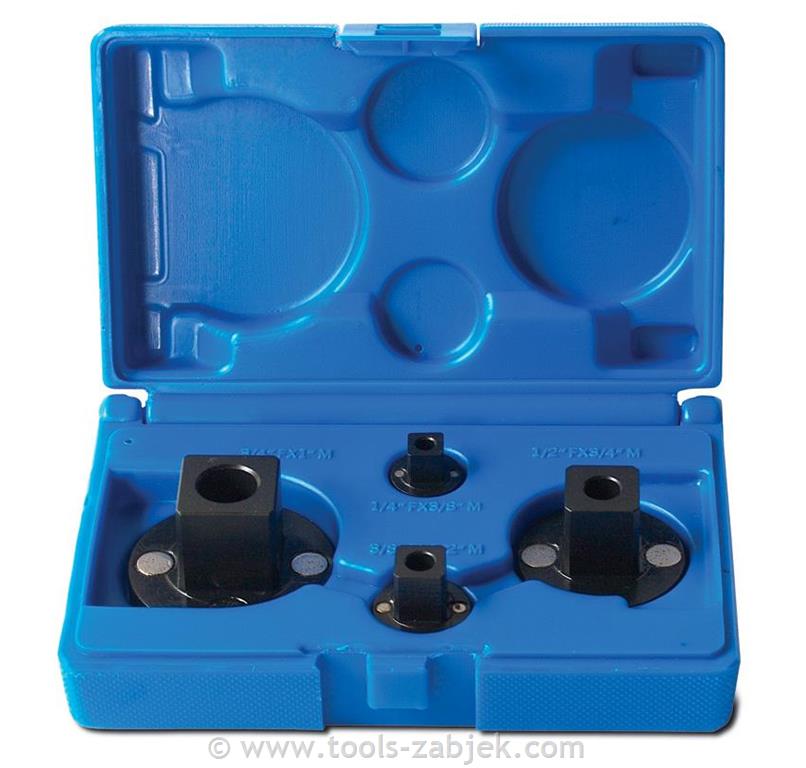 Set of forged impact reducer bits 1/2" -3/8" 