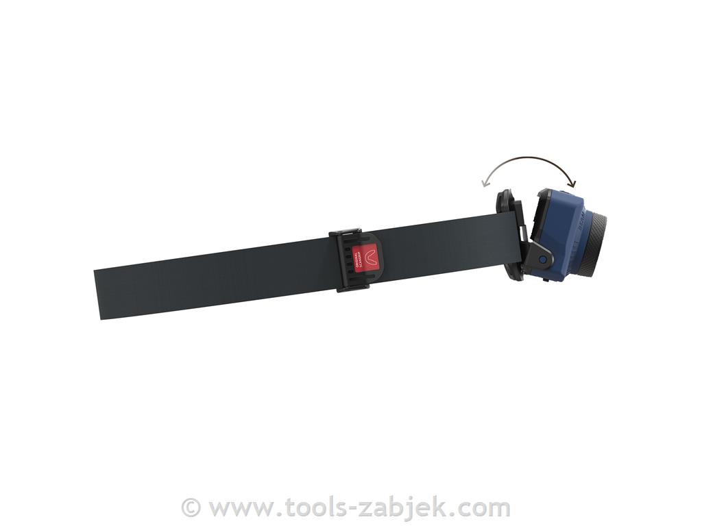 ZOOM polnilna naglavna svetilka 220 lumen SCANGRIP