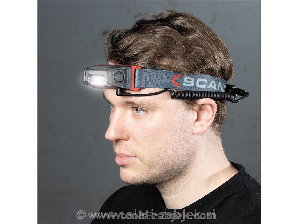 Rechargeable LED headlamp I-MATCH 3 SCANGRIP