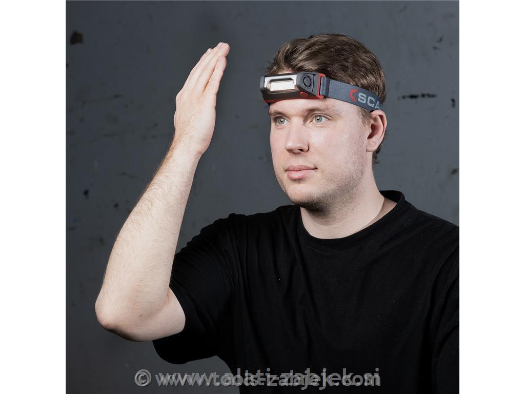 Rechargeable LED headlamp I-MATCH 3 SCANGRIP