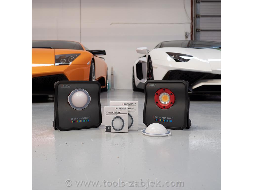 Light diffuser, big SCANGRIP