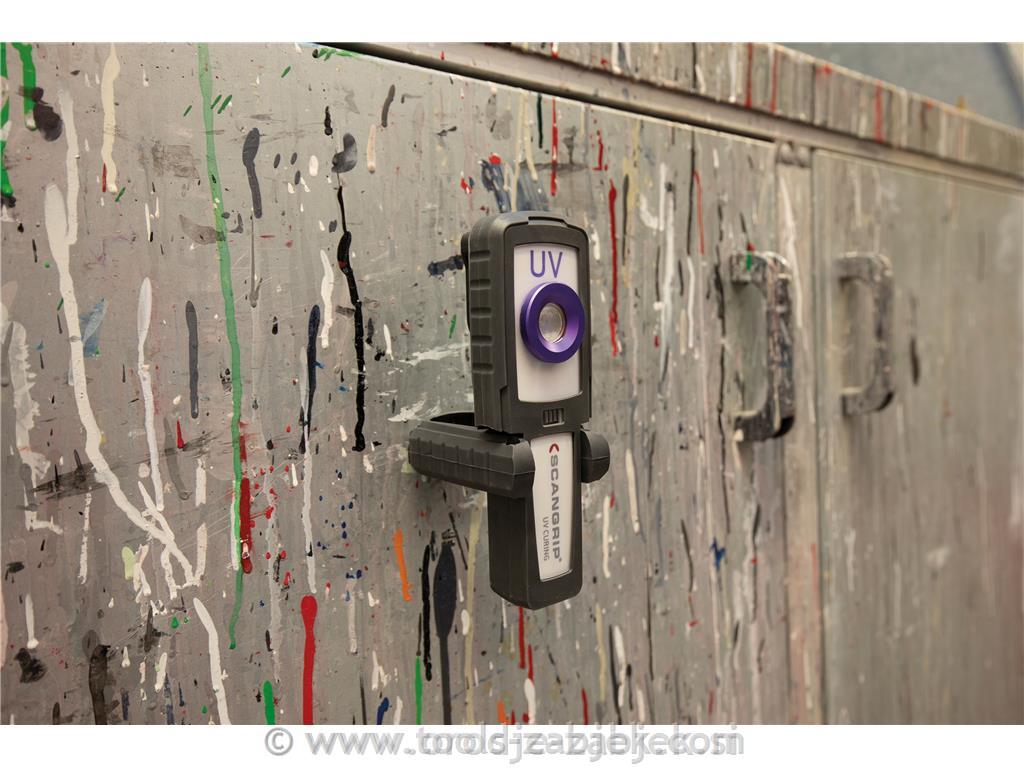 Rechargeable UV work light SCANGRIP