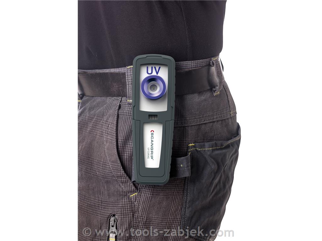 Rechargeable UV work light SCANGRIP