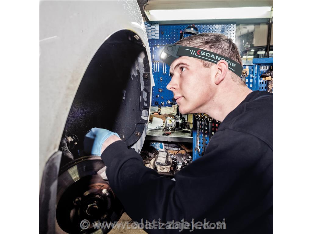 Rechargeable LED headlamp I-VIEW SCANGRIP
