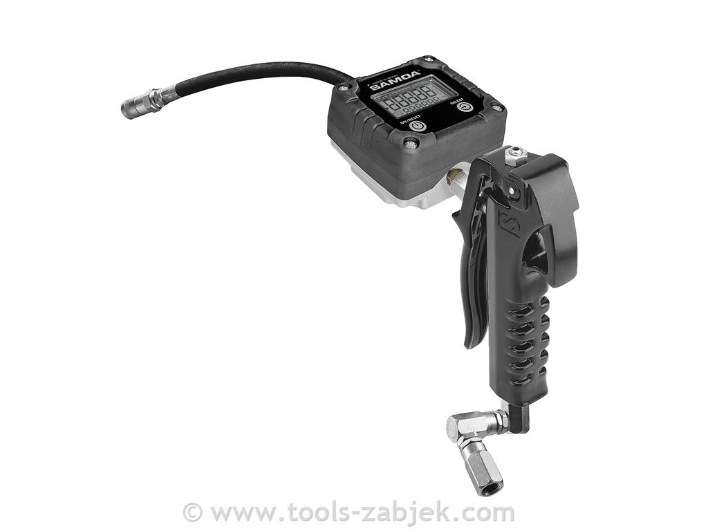 Digital metered pistol for grease SAMOA