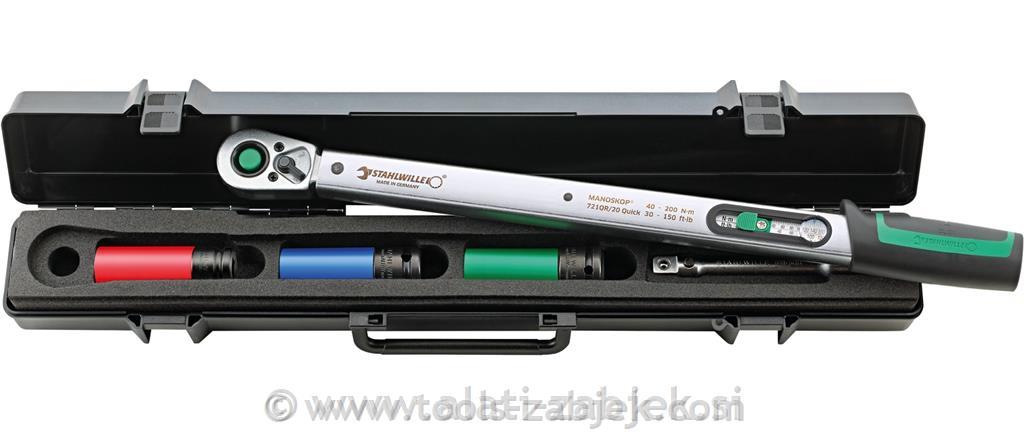 Quick Wheel-fitting set 20-200Nm STAHLWILLE