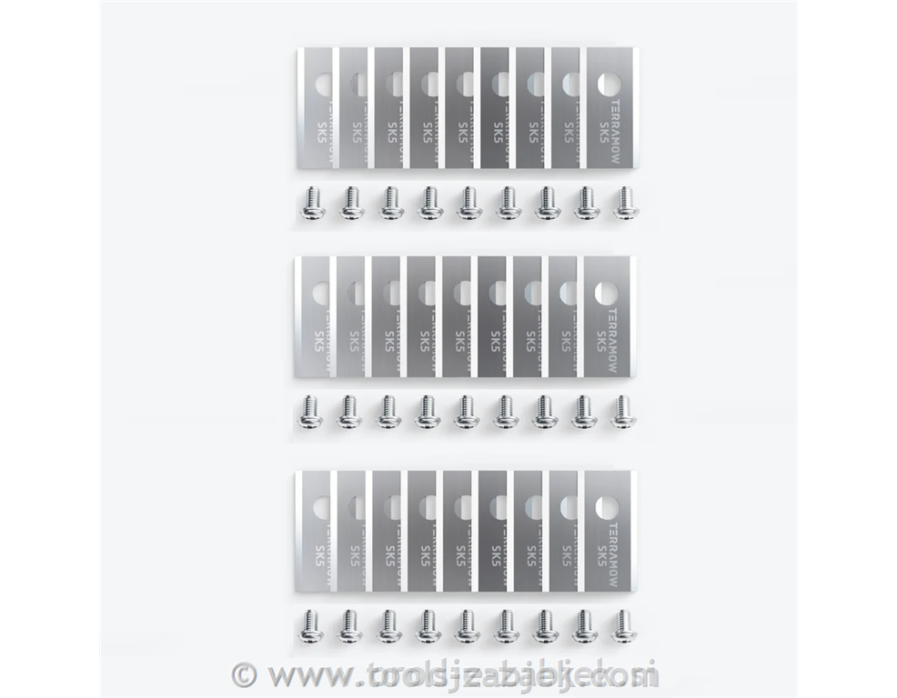 Nadomestni komplet rezil za robotske kosilnice - 27 kosov TerraMow