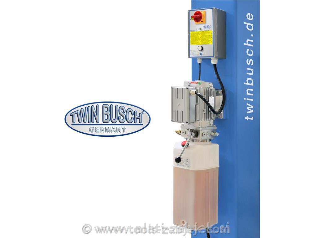 Electro-hydraulic single post lift 2,5T TWIN BUSCH